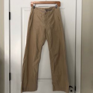 GAP Flared Leg Khaki Pants
